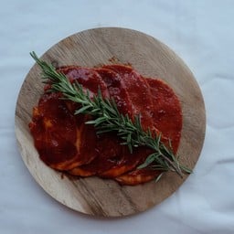 สันคอหมูหมักซอสเกาหลี