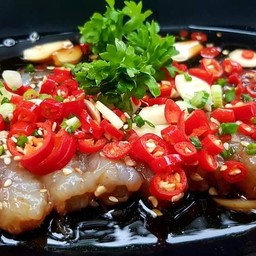 กุ้งดองซีอิ้วเกาหลี