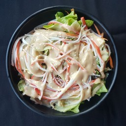 สลัดผักปูอัด