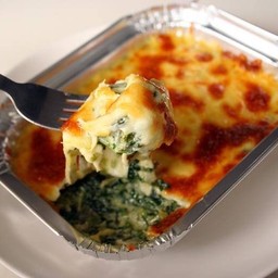 ผักโขมอบชีส