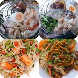 ยำขนมจีนคุณพัฒน์  อินทร์บุรี