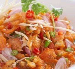 ยำกุ้งแห้ง