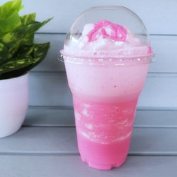 นมหมีชมพูปั่น