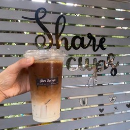 กาแฟสดลาเต้ เย็น