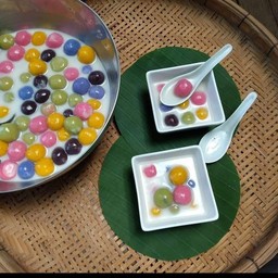 ขนมไข่เต่า(ขนมดาวล้อมเดือน)