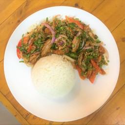 ข้าวยำไก่แซบ