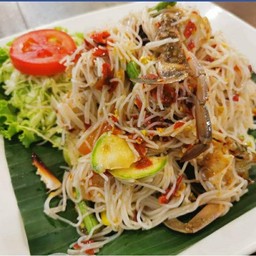 ตำขนมจีนปลาร้า