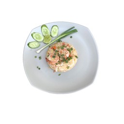 ข้าวผัดกุ้ง Fried Rice with Prawn