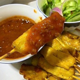 สะเต๊ะไก่ 20 ไม้ (Chicken satay20)