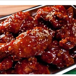 อันยองไก่ทอดซอสเกาหลี