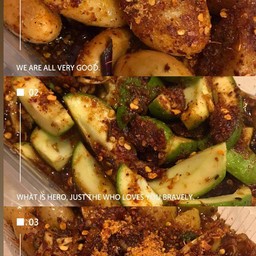 สละ_มะม่วงเปรี้ยว_ผลไม้ดอง คลุกแซ่บๆ