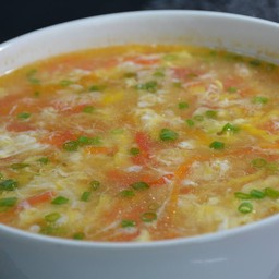 ซุปมะเขือเทศใส่ไข่番茄蛋花汤