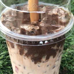 นมเหนียว ชากาแฟ