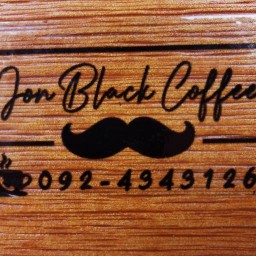 Jon black coffee