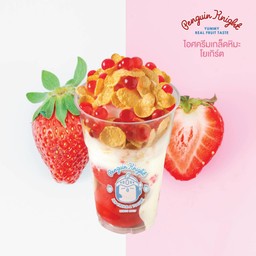 ไอศครีมเกล็ดหิมะ รสสตอเบอรี่