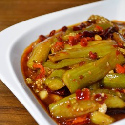 มะเขือยาวเสฉวน麻婆茄子