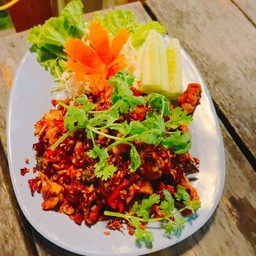 ไก่ผัดพริกเกลือ