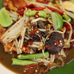 ส้มตำปูปลาร้า