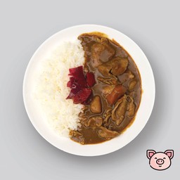 ข้าวแกงกะหรี่ญี่ปุ่นหมูสไลด์