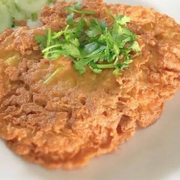 ข้าวไข่เจียวไม่ใส่เครื่อง 2 ฟอง