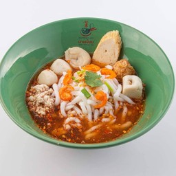 เกี๊ยมอี๋ต้มยำหมูสับมะนาว