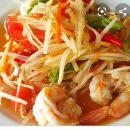 ตำข้าวโพดกุ้งสุก