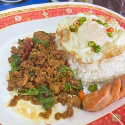 กะเพรา 100 ถาด