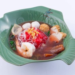วุ้นเส้นเย็นตาโฟกุ้งสด