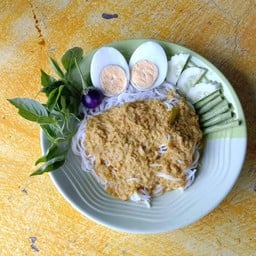 จุ๋มจิ๋มขนมจีนข้าวมันไก่บ้านแขนน