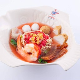 บะหมี่เย็นตาโฟกุ้งสด