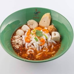 เกี๊ยมอี๊ต้มยำหมูสับมะนาว