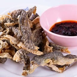 หนังปลาทอด