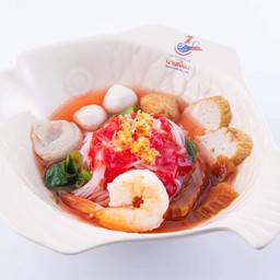 เส้นเล็กเย็นตาโฟกุ้งสด