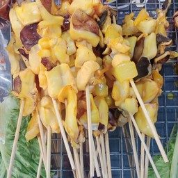 จอยปลาหมึกย่าง รสเด็ด