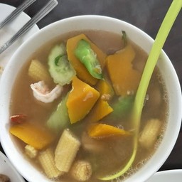 แกงเลียงกุ้งสด