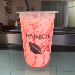 นมสดสตอเบอรี่