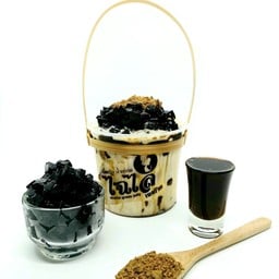 เฉาก๊วยรสคาราเมลโอวทึ้งนมสด