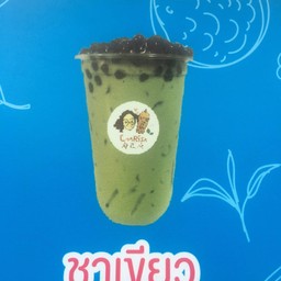 ชาเขียวนมสด เย็น