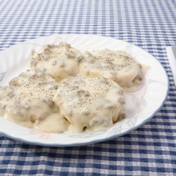Biscuits and Sausage gravy