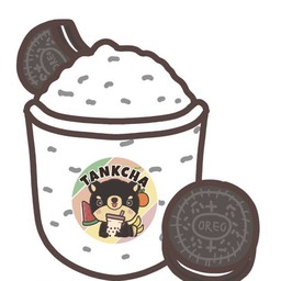 โอริโอ้นมสดปั่น Oreo fresh milk smoothie
