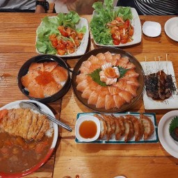 ซูชิแซลมอนมั๊ย คลอง1 คลอง1