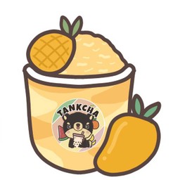 มะม่วงน้ำดอกไม้ปั่น Mango  smoothie