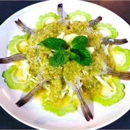 กุ้งแช่น้ำปลา