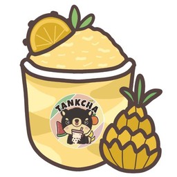 สัปปะรดปั่น Pineapple smoothie