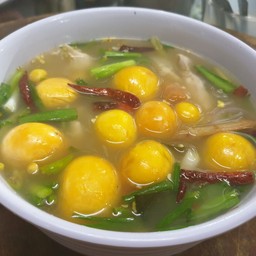 ต้มยำพวงไข่อ่อน