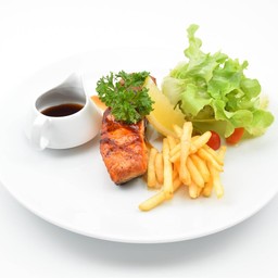 แซลมอนสเต๊กเทอริยากิ