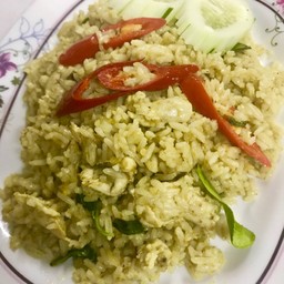 ข้าวผัดแกงเขียวหวาน