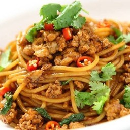 Spaghetti kapow moo