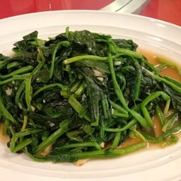 ผัดผักปวยเล้งกระเทียม L