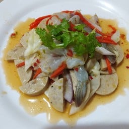 หมูยอ+กุ้งสด